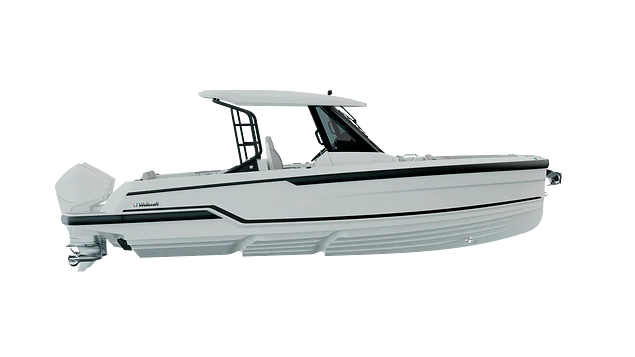Wellcraft 28 T-Top T-Top — high windshield side render