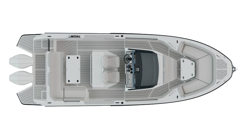 Deck distribution — T-Top
