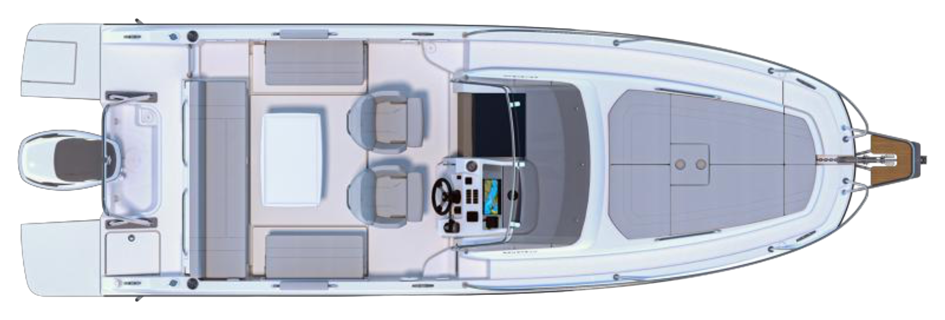 Deck plan — main deck