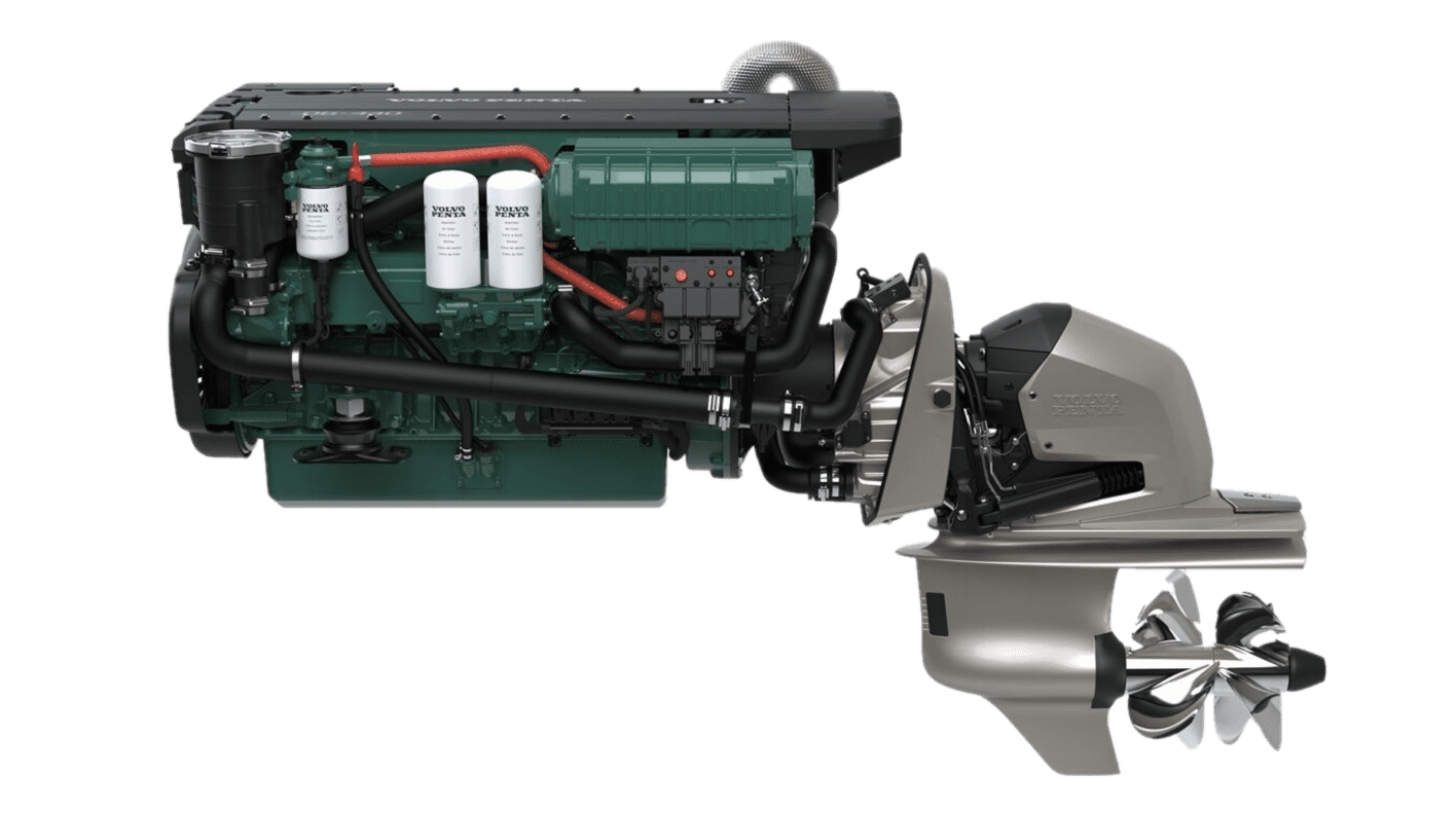 5.5L 440 HP — incl. aquamatic duo-prop drive (880 HP in total)