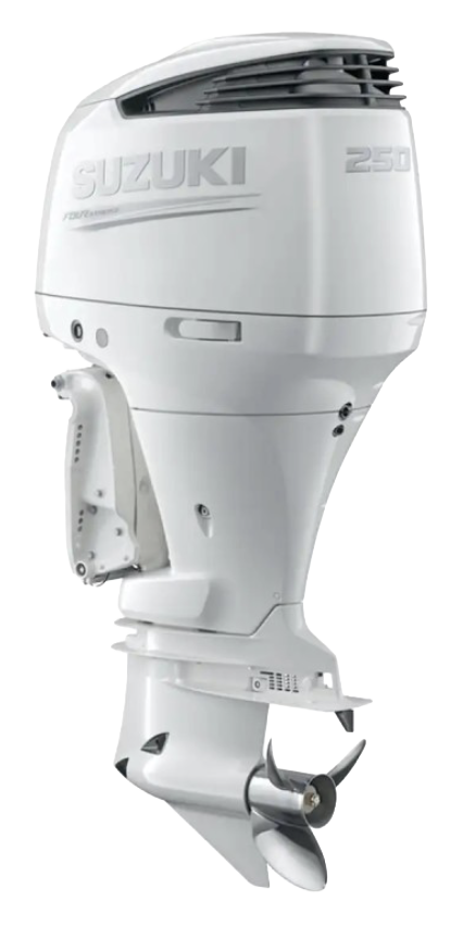 Twin Suzuki DF300 AP — 300 HP outboards