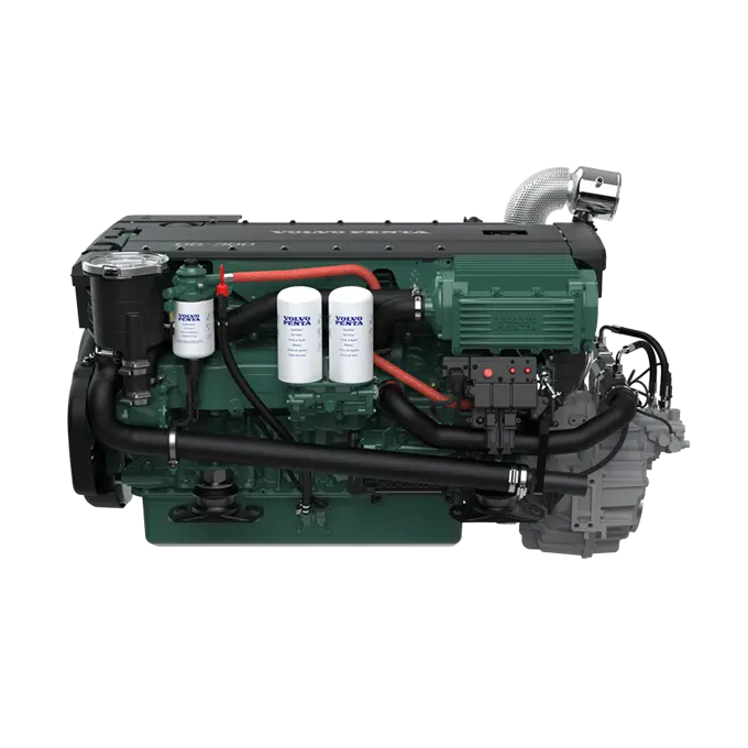 Twin Volvo Penta D6-380 EVC — DPI sterndrive