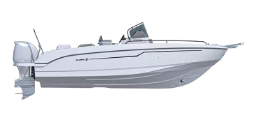 Flyer 8 SPACEdeck Open console version side render