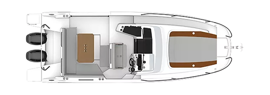 Deck plan — main deck
